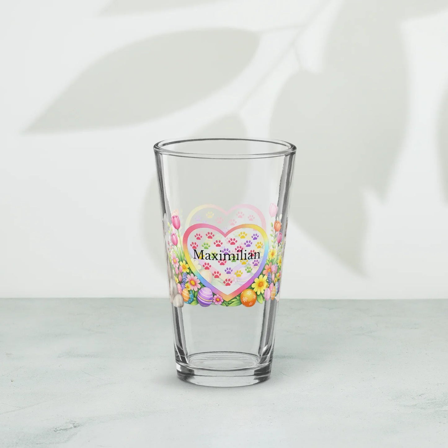 Shop our premium alaskan malamute silver white easter puppy pint glass from MySisterIsASurvivor.
