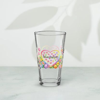 Shop our premium alaskan malamute gray white easter puppy pint glass from MySisterIsASurvivor.