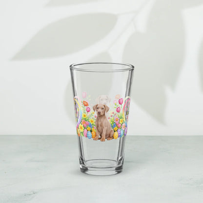 Shop our premium doberman melanistic fawn easter puppy pint glass from MySisterIsASurvivor.