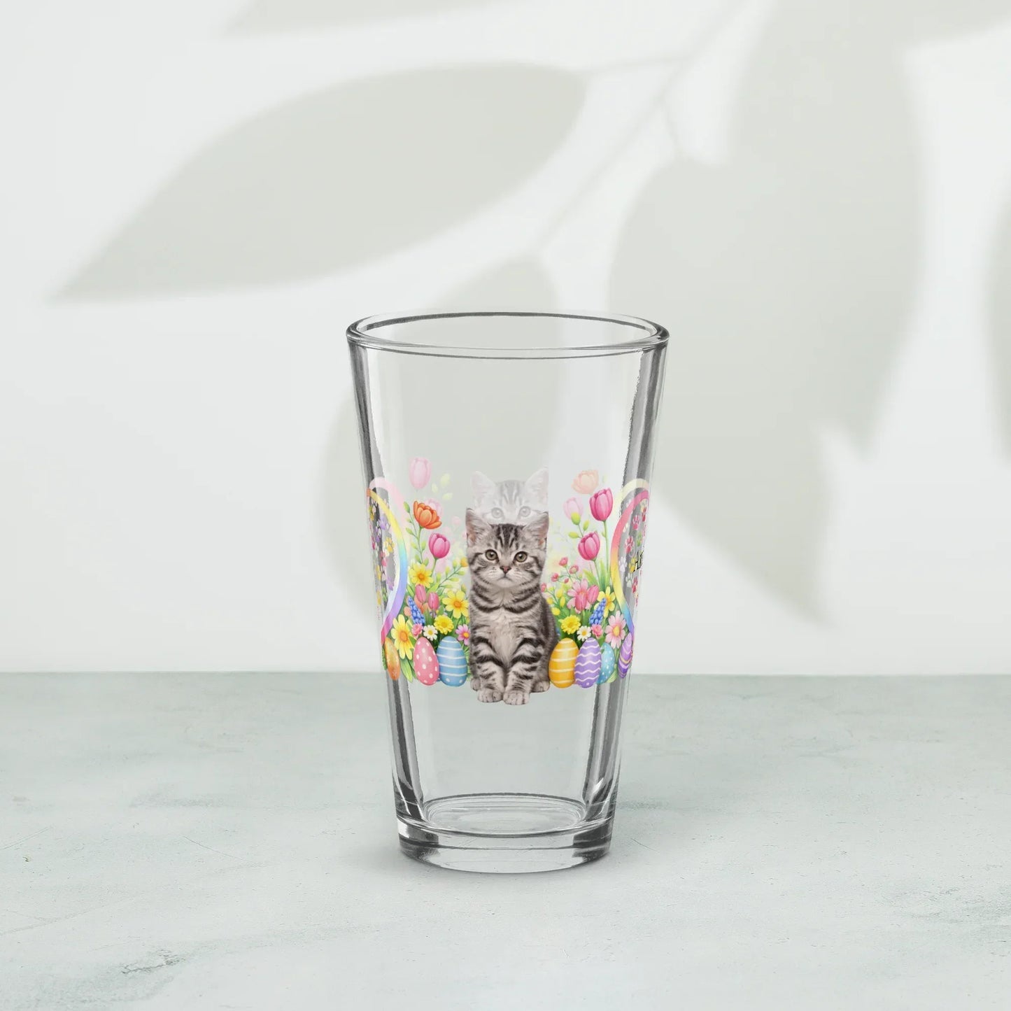 Shop our premium american shorthair easter kitten pint glass 1 from MySisterIsASurvivor.