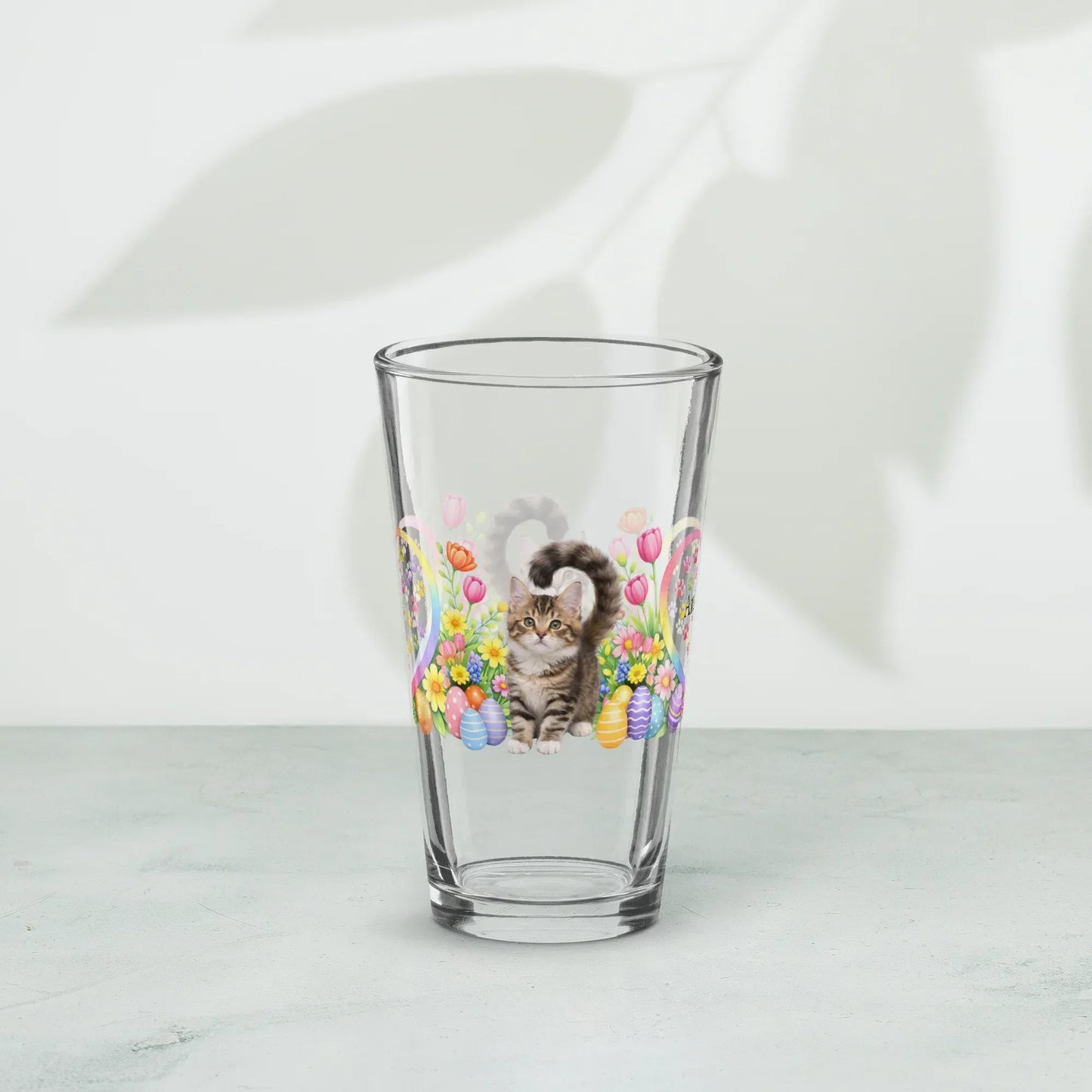 Shop our premium american ringtail easter kitten pint glass from MySisterIsASurvivor.