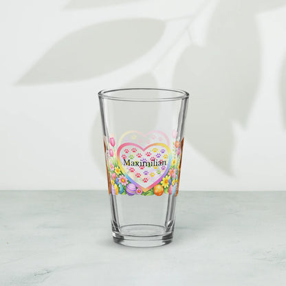 Shop our premium rottweiler red easter puppy pint glass from MySisterIsASurvivor.