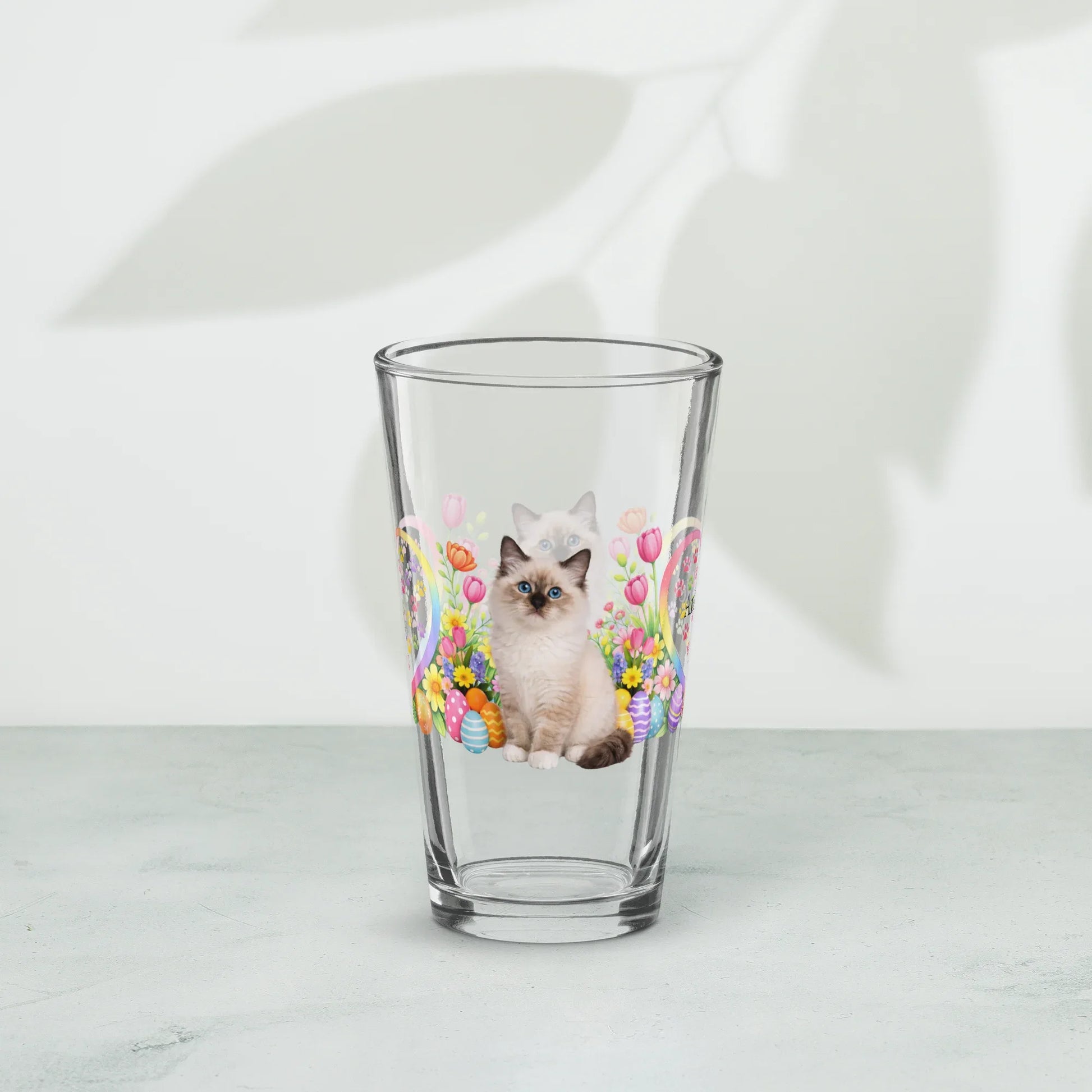 Shop our premium birman easter kitten pint glass from MySisterIsASurvivor.