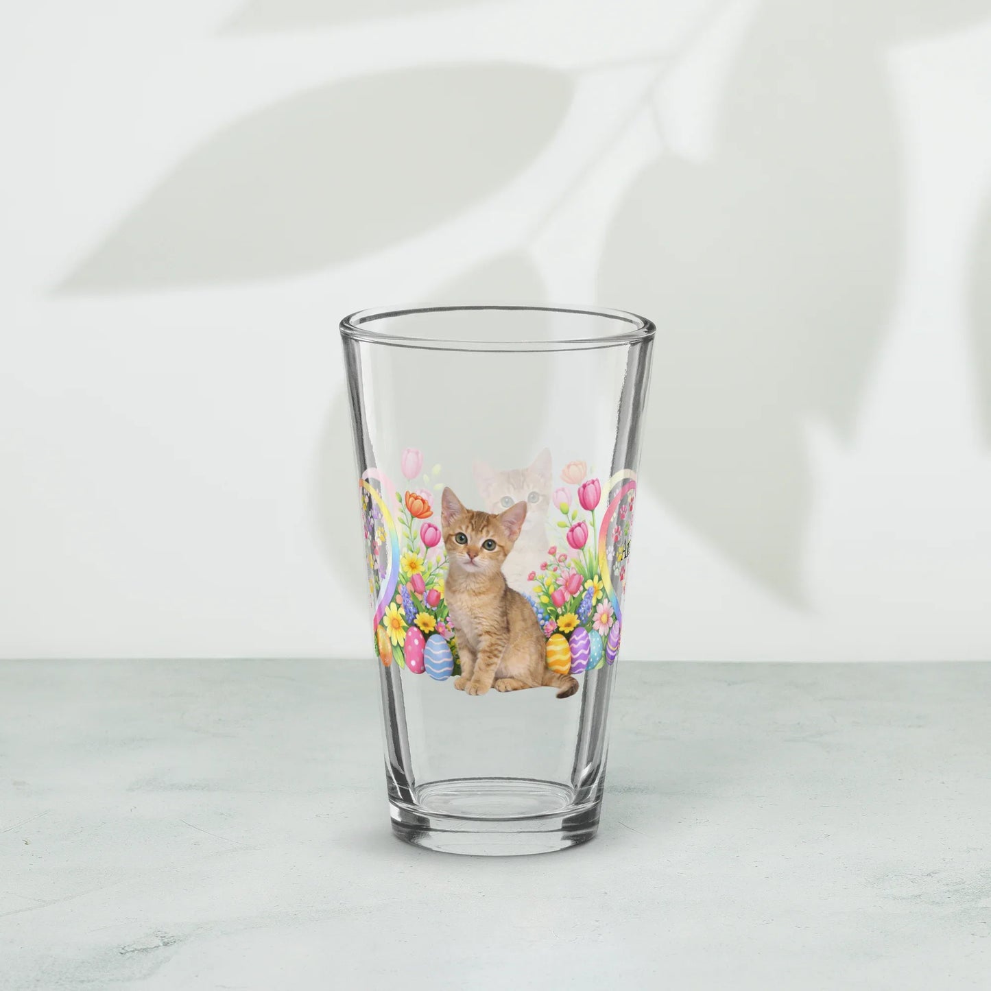 Shop our premium ceylon easter kitten pint glass from MySisterIsASurvivor.