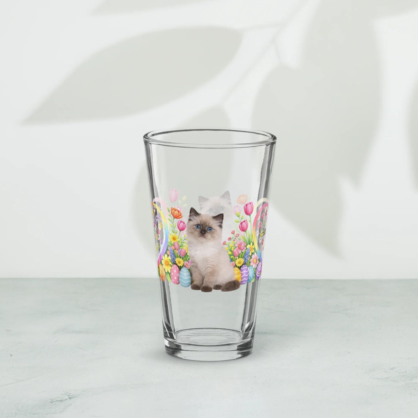 Shop our premium himalayan easter kitten pint glass from MySisterIsASurvivor.