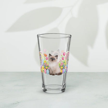 Shop our premium himalayan easter kitten pint glass from MySisterIsASurvivor.