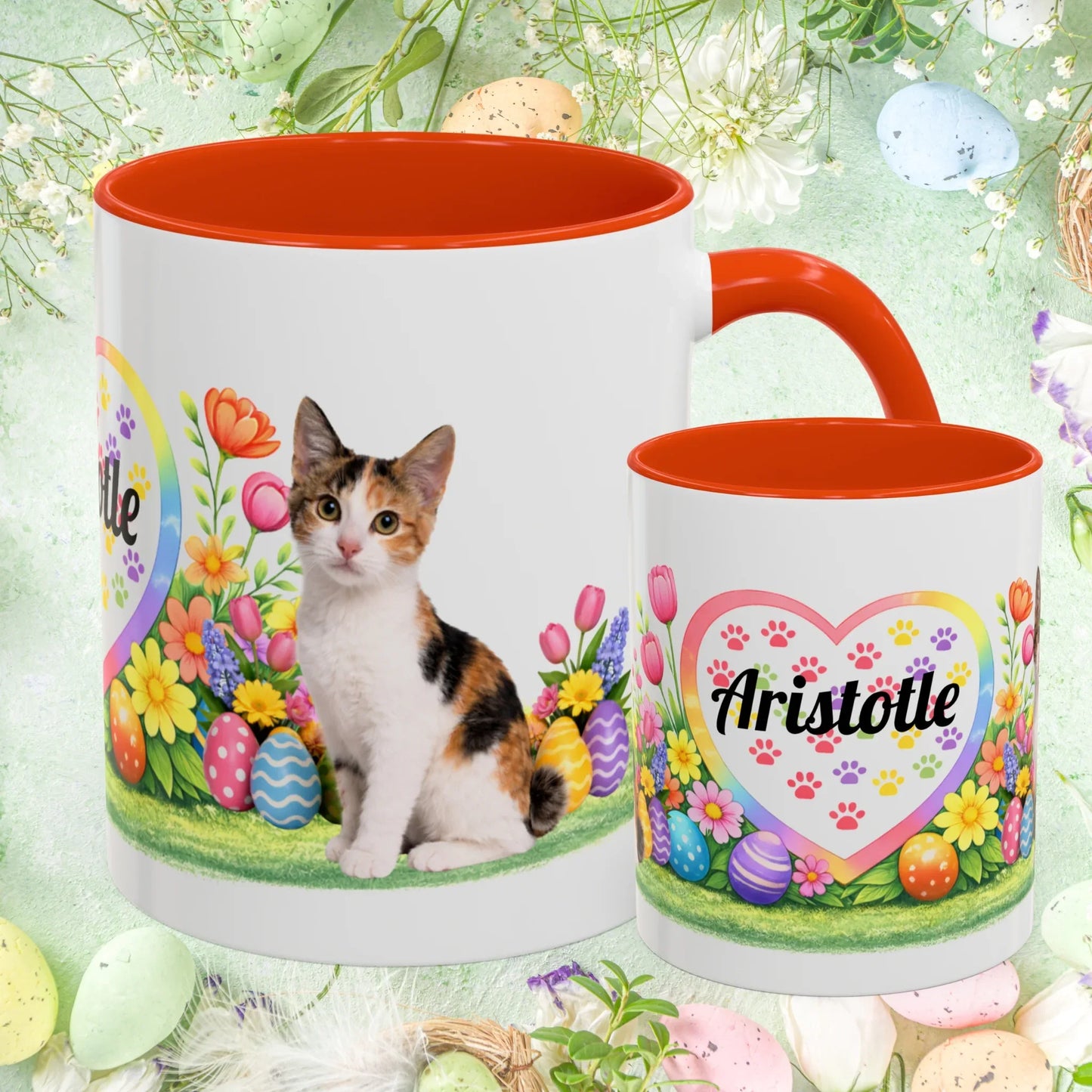 Shop our japanese bobtail kitten easter mug featuring the 11oz style option from MySisterIsASurvivor.