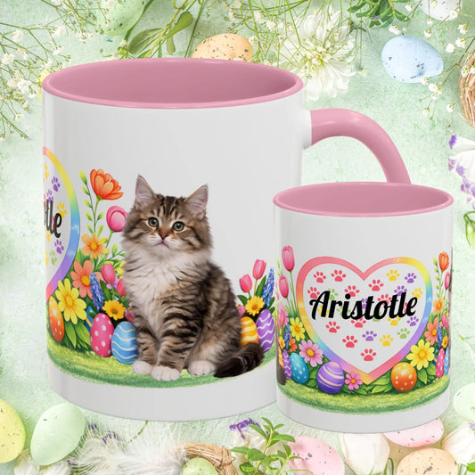 Shop our siberian kitten easter mug featuring the 11oz style option from MySisterIsASurvivor.