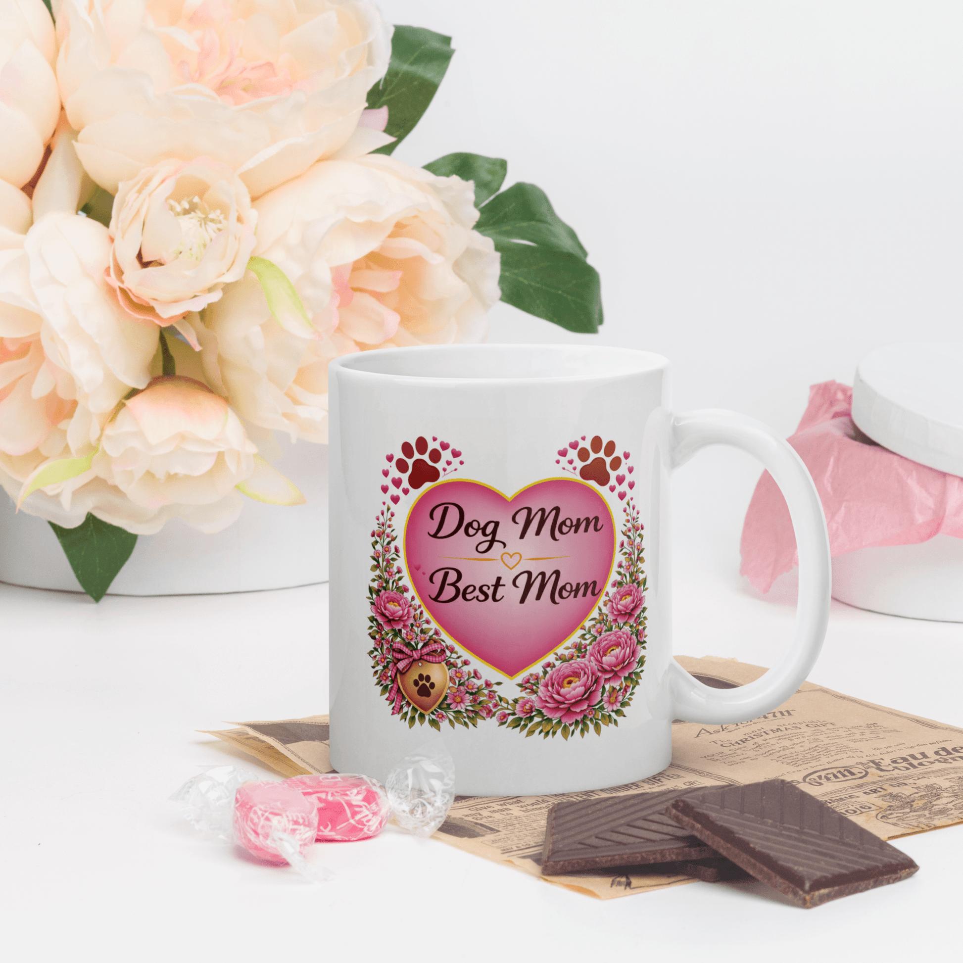 Shop our premium dog mom best mom fur mom mug from MySisterIsASurvivor.