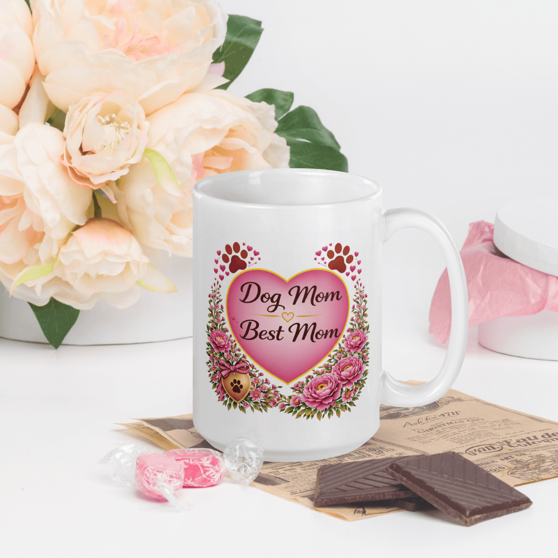 Shop our premium dog mom best mom fur mom mug from MySisterIsASurvivor.