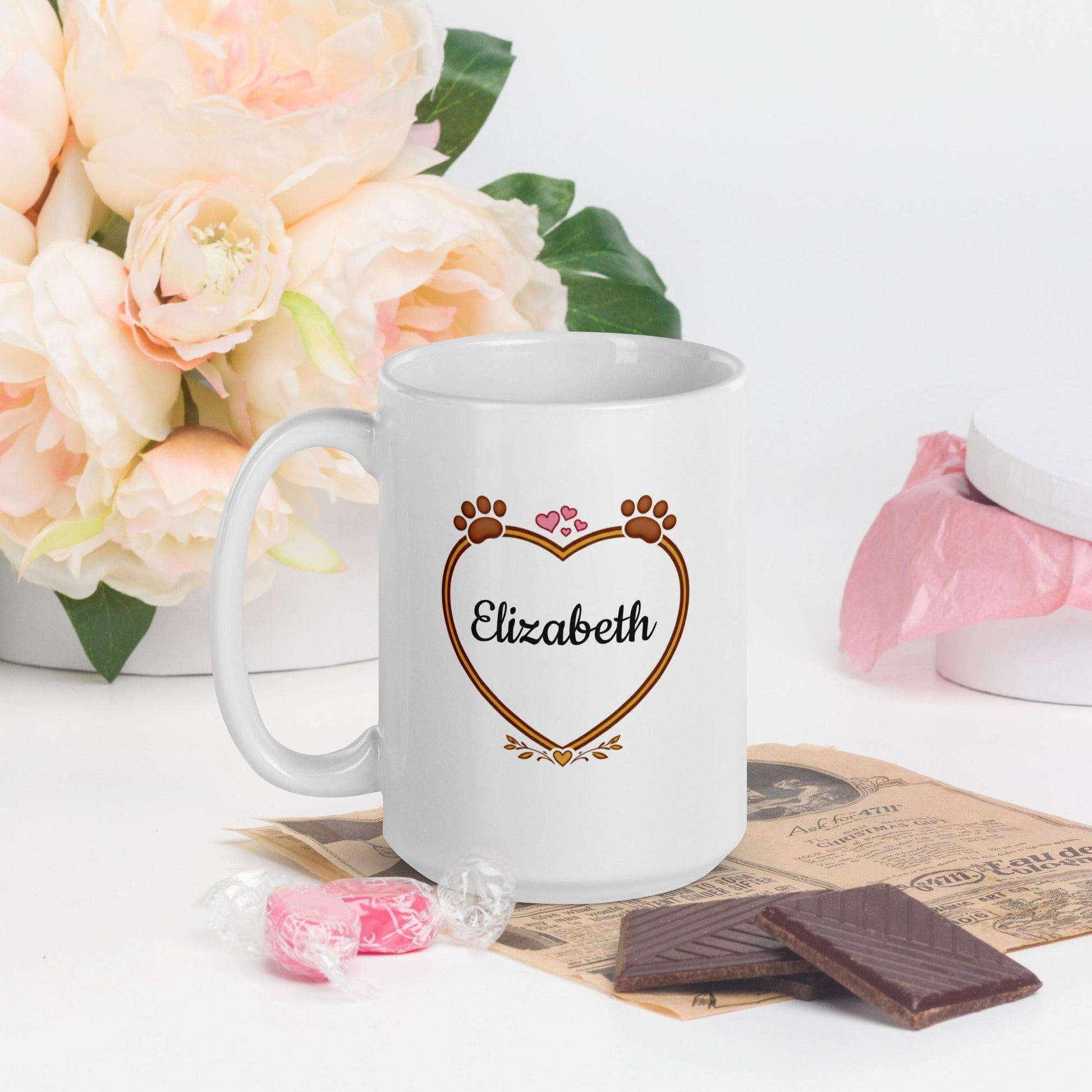 Shop our premium proud dog mom fur mom mug from MySisterIsASurvivor.