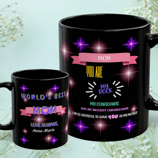 Shop our mom you are my rock mom mug featuring the 11oz style option from MySisterIsASurvivor.