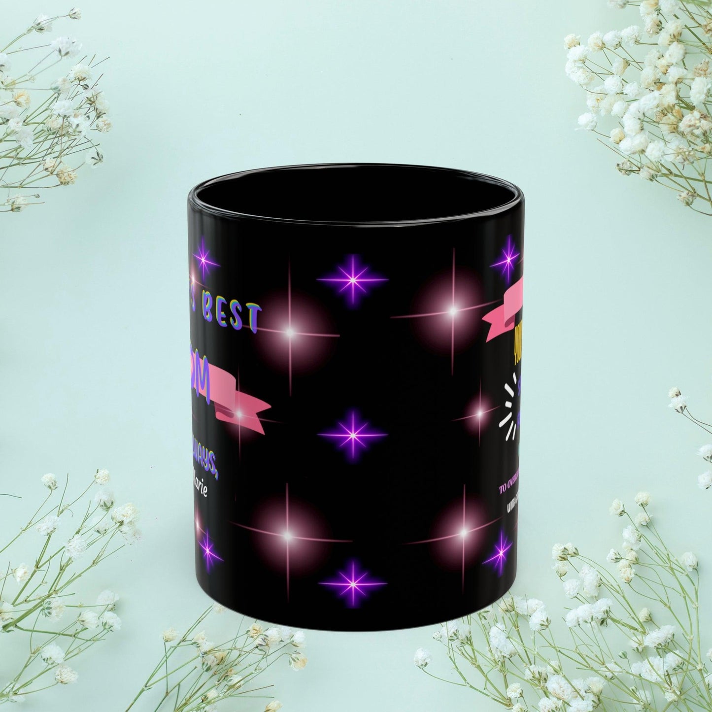 Shop our premium mom your strength resilience inspire me mom mug from MySisterIsASurvivor.