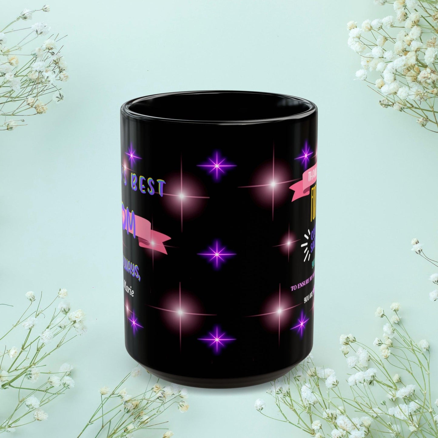 Shop our premium thank you mom for the countless sacrifices mom mug 2 from MySisterIsASurvivor.