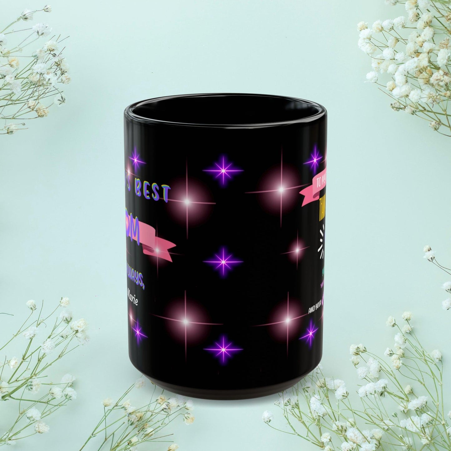 Shop our premium to my dear mom thank you mom mug from MySisterIsASurvivor.