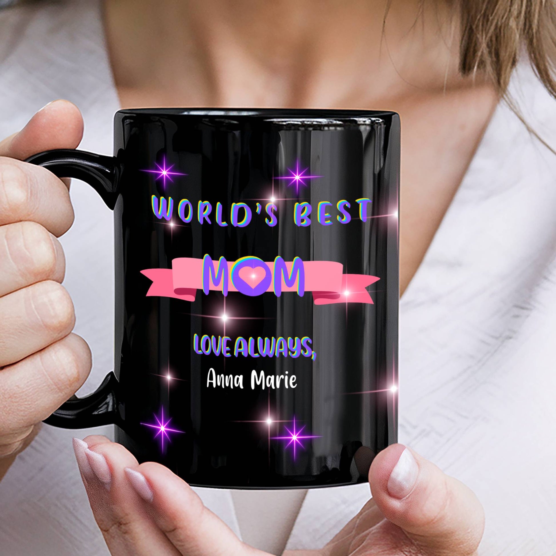 Shop our premium to the best mom in the world mom mug from MySisterIsASurvivor.