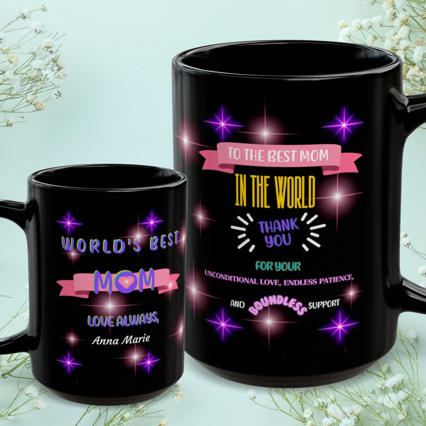 Shop our premium to the best mom in the world mom mug from MySisterIsASurvivor.