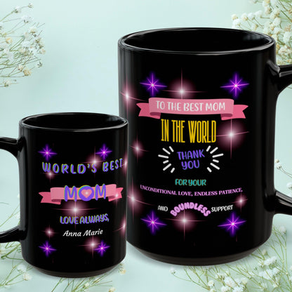 Shop our premium to the best mom in the world mom mug from MySisterIsASurvivor.