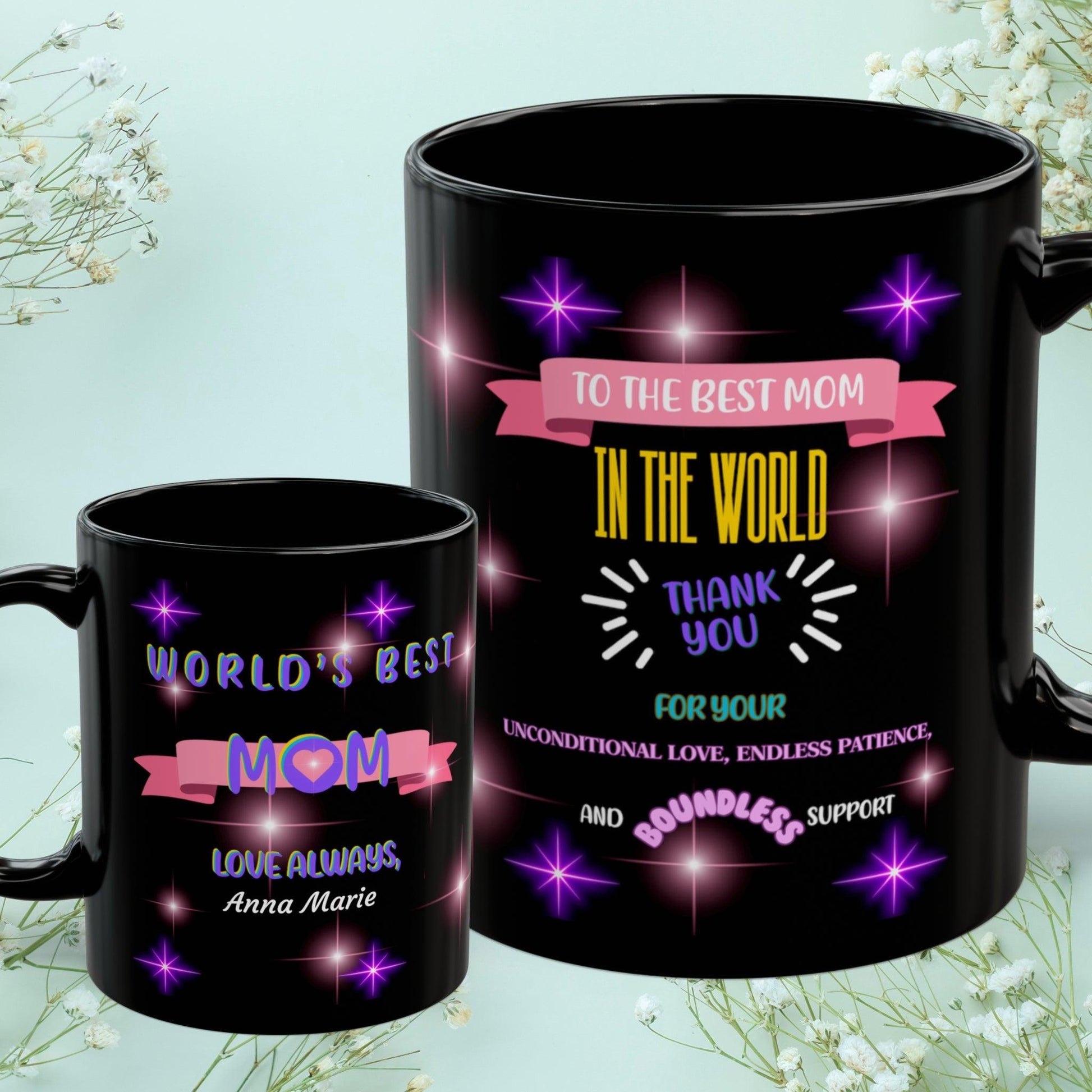 Shop our to the best mom in the world mom mug featuring the 11oz style option from MySisterIsASurvivor.