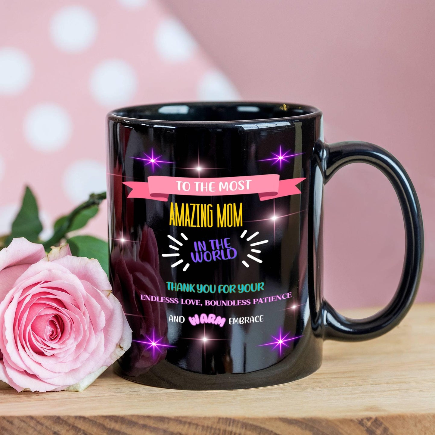 Shop our to the most amazing mom in the world mom mug featuring the 15oz style option from MySisterIsASurvivor.