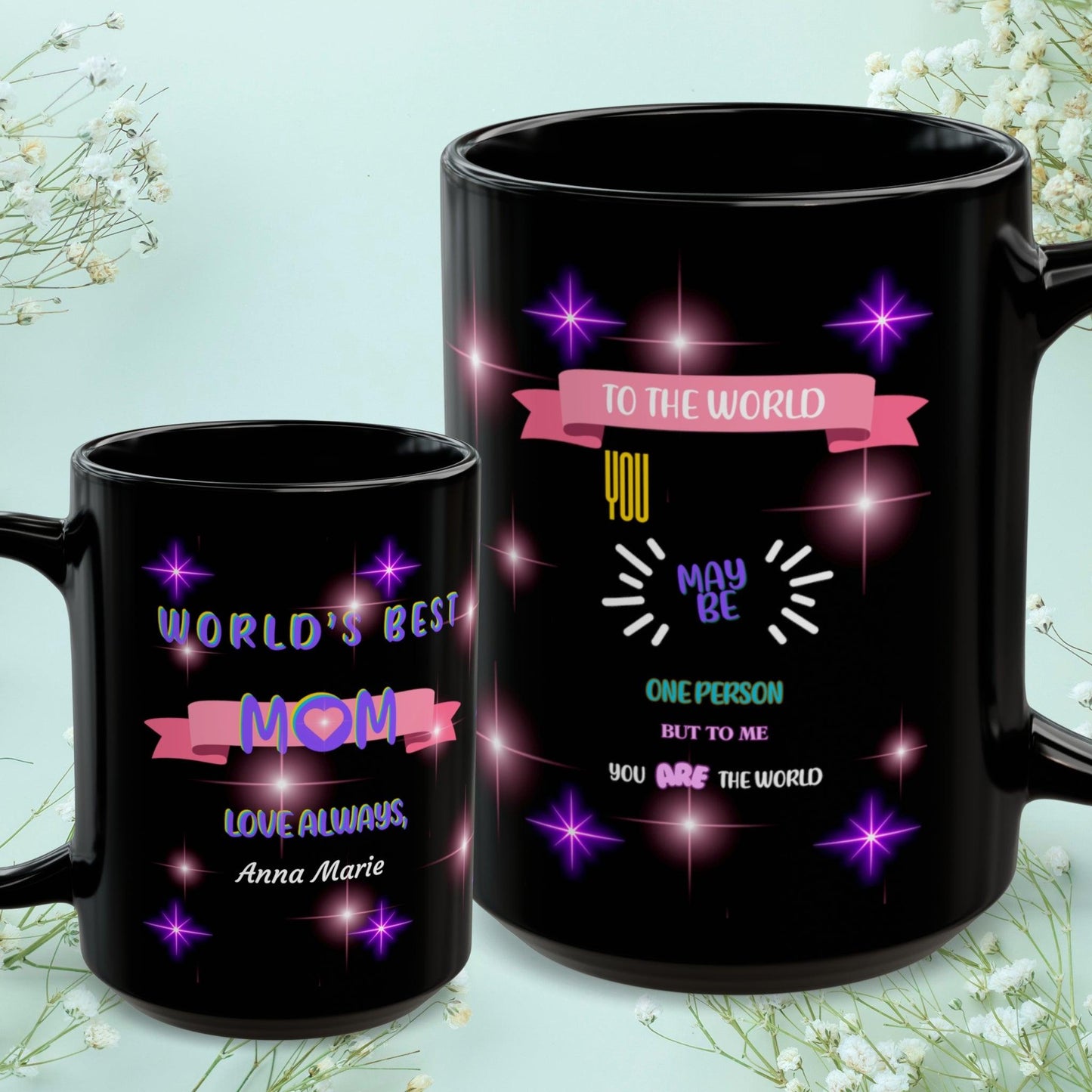 Shop our premium to the world you may be one person mom mug from MySisterIsASurvivor.
