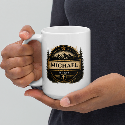 What he built still stands personalized dad mug, meaningful Father’s Day keepsake