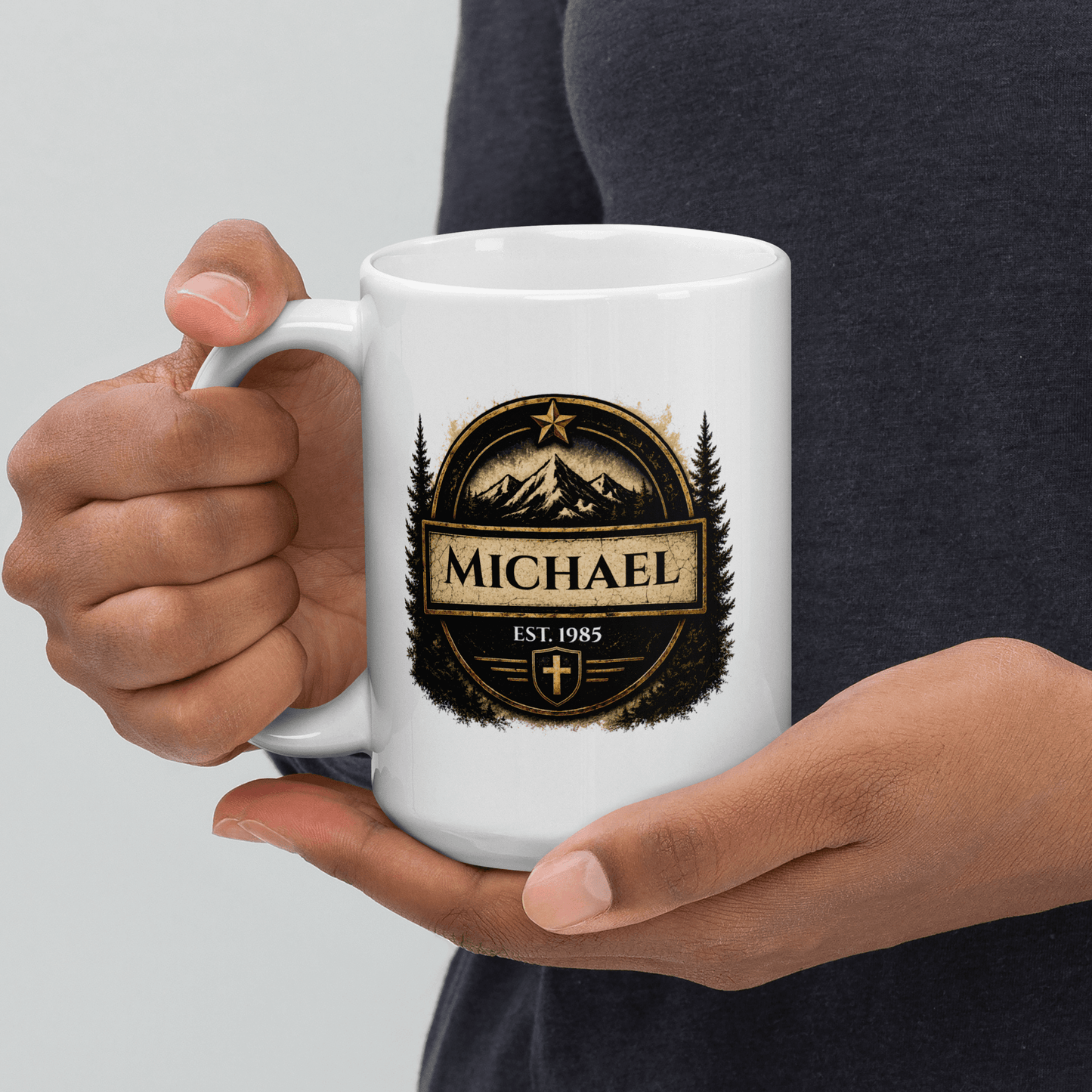 Shop our premium life hits different with a dog mug from MySisterIsASurvivor.