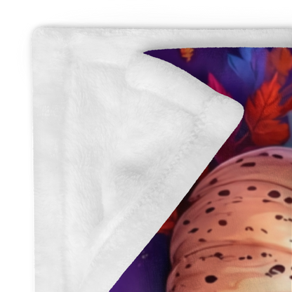 Bat-ter Days Ahead Velveteen Blanket - Bat with Stay Positive You've Got This Sign and Good Vibes Books