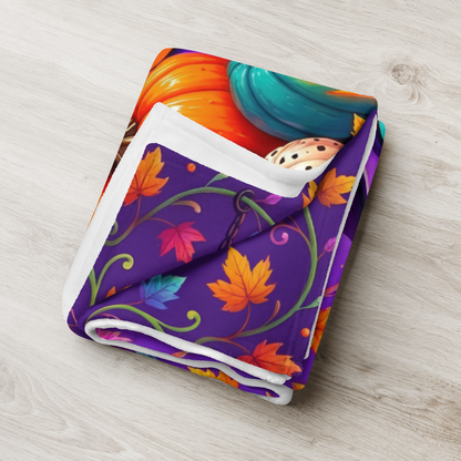 Bat-ter Days Ahead Velveteen Blanket - Bat with Stay Positive You've Got This Sign and Good Vibes Books