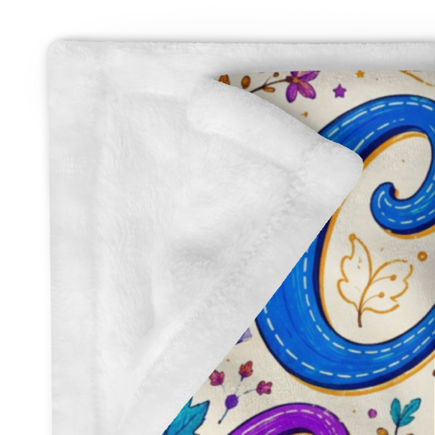 Cozy Is My Costume Velveteen Blanket - Ghost with Warm Heart Happy Soul Journal and Cozy Spells Books