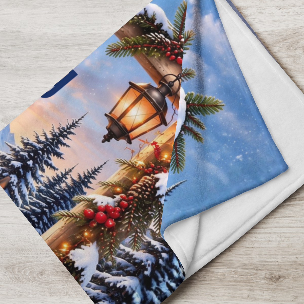 Doberman (Blue Fawn / Isabella Coat) - Personalized Winter Blanket, Velveteen Name Throw