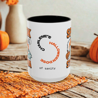 Spook the Stigma - Personalized Halloween Mug for Mental Health Advocates & Survivors
