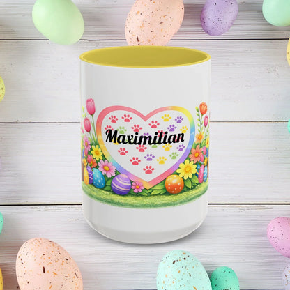 Shop our premium doberman melanistic red puppy easter mug from MySisterIsASurvivor.