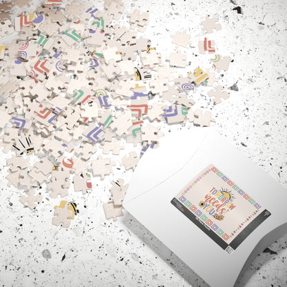 Tomorrow Needs You - Affirmation Puzzle Gift for Survivors and Puzzle Lovers