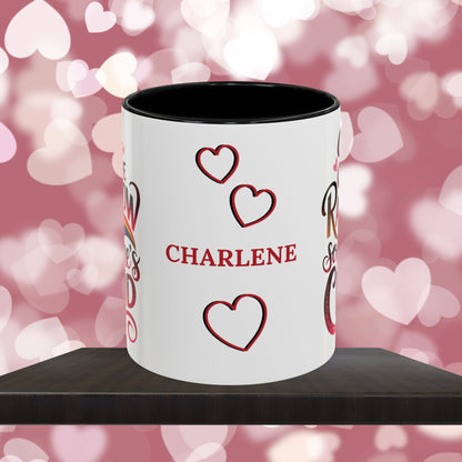 Be The Rainbow In Someone's Cloud: Personalized Valentine's Day Affirmation Mug – Inspiring Positivity and Emotional Wellness, 11oz or 15oz