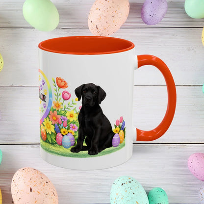 Shop our great dane black puppy easter mug featuring the 11oz style option from MySisterIsASurvivor.