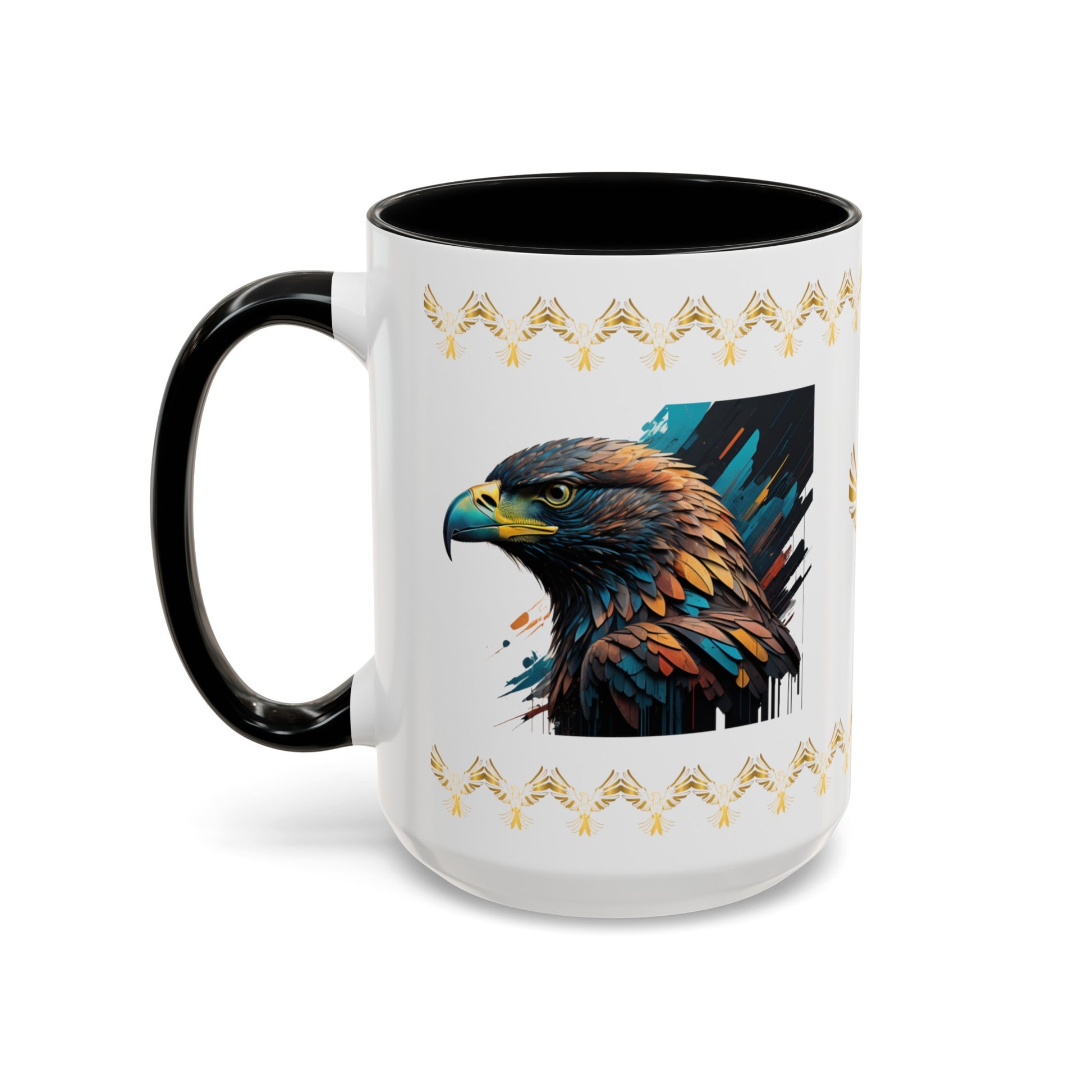 Eagle's Strength Resilience: Eagle Accent Coffee Mug (11, 15oz)