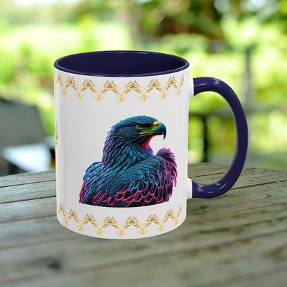 Wings of Resilience Mug representing mental health empowerment, strength, and courage to overcome challenges.