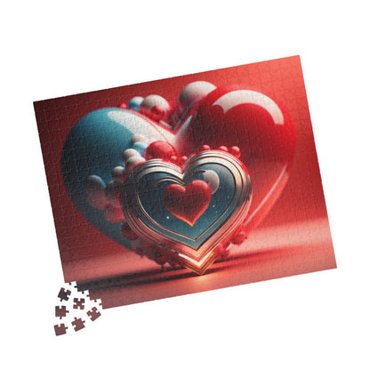 Symbolic Serenity: Valentine's Day Puzzle for Self-Care, Emotional Growth, and Personal Empowerment
