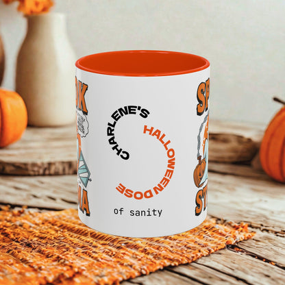Spook the Stigma - Personalized Halloween Mug for Mental Health Advocates & Survivors