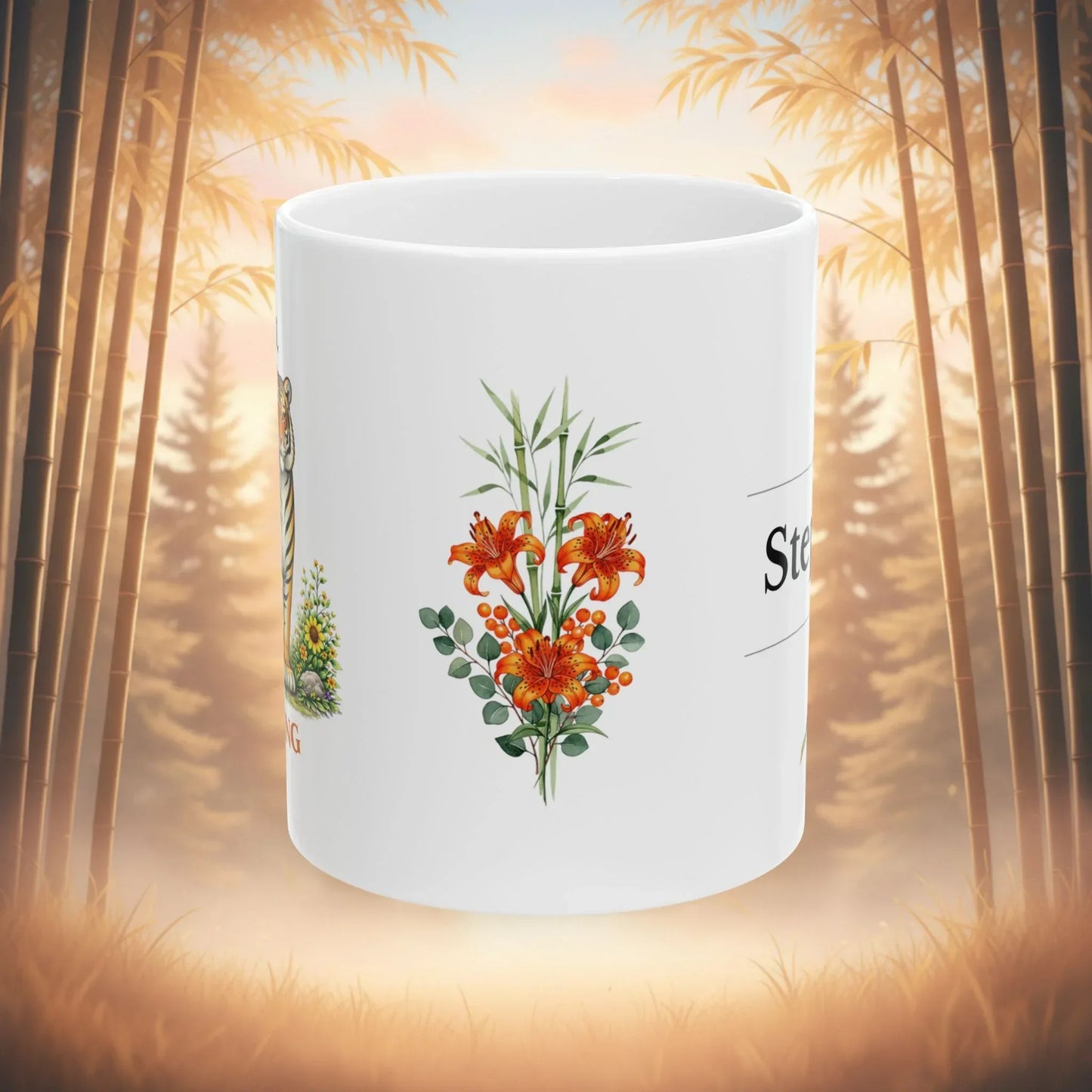 Shop our premium still standing tiger mug from MySisterIsASurvivor.