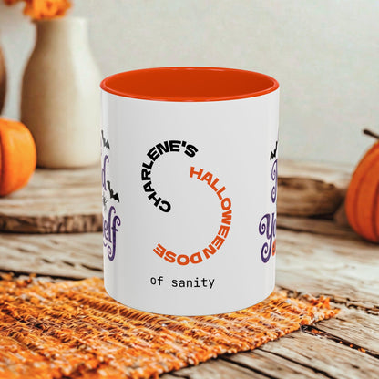 Be Kind to Yourself Halloween Mug - Personalized "Be Kind to Yourself" Coffee Cup Gift