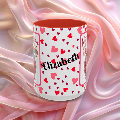 Not Every Day Will Feel Valentines mug with hopeful message, comforting Valentine affirmation coffee cup