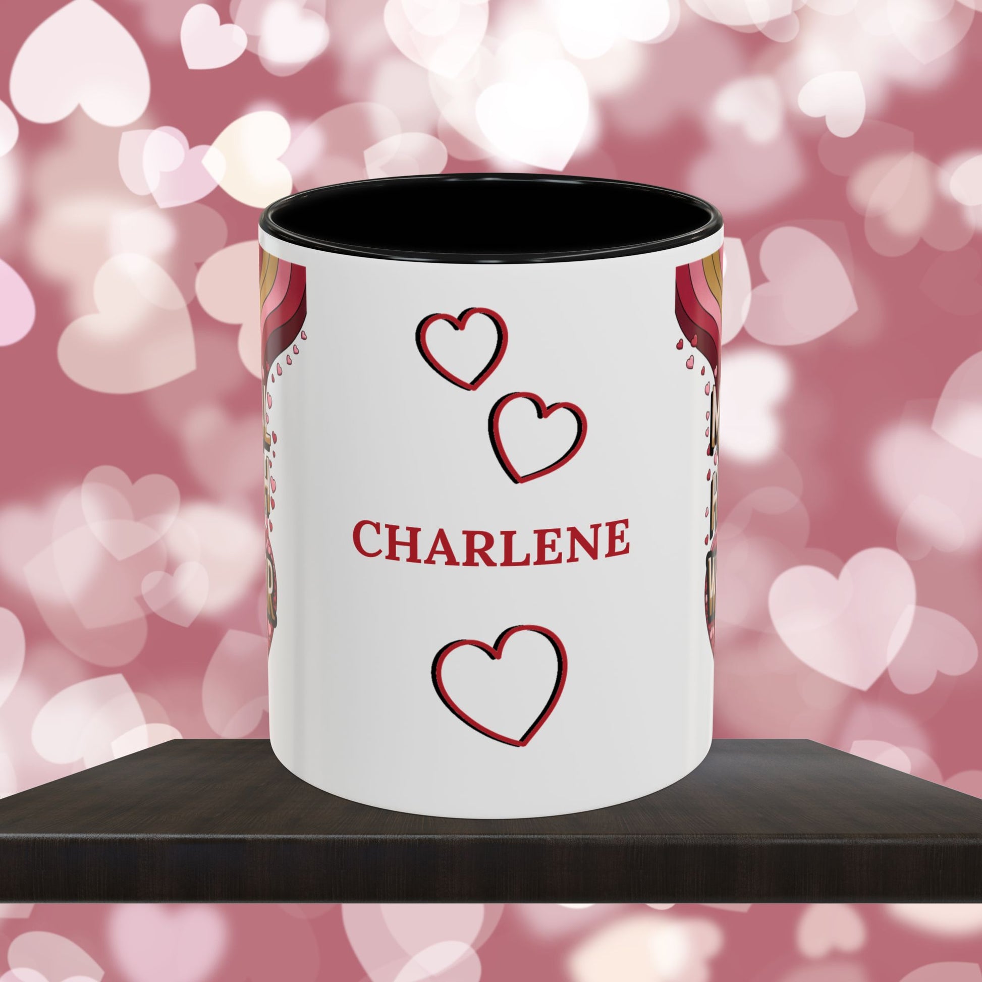 Mental Health Warrior: Personalized Valentine's Day Affirmation Mug – Inspiring Positivity and Emotional Wellness, 11oz or 15oz