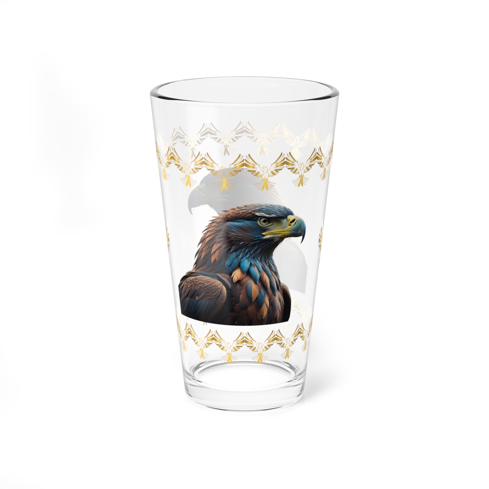 Talon Resilience 16oz Eagle Pint Glass - Symbol of Strength, Resilience, and Mental Health Awareness