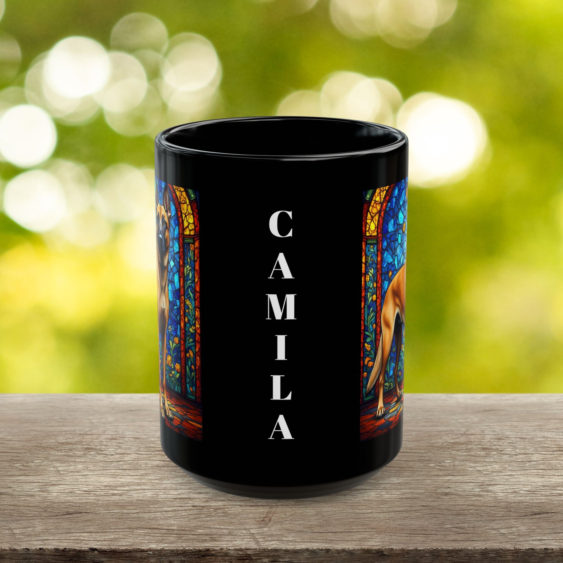 Fawn Belgian Malinois name mug for Maligator fans