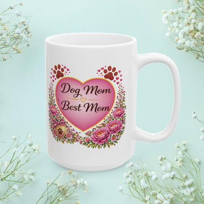 Shop our premium dog mom best mom fur mom mug from MySisterIsASurvivor.