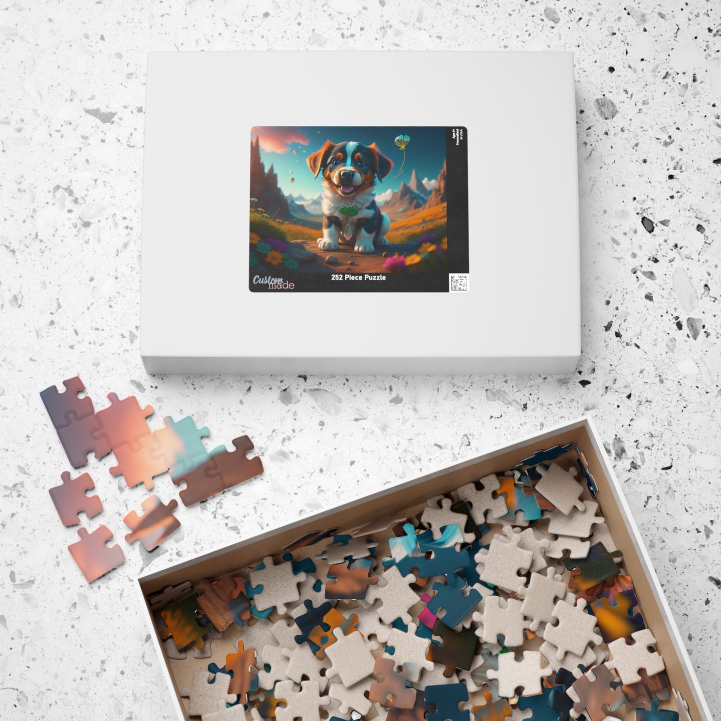 Shamrock Snuggles - St. Patrick's Day Mental Health Puzzle