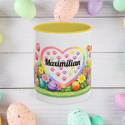 Shop our premium rottweiler blue puppy easter mug from MySisterIsASurvivor.