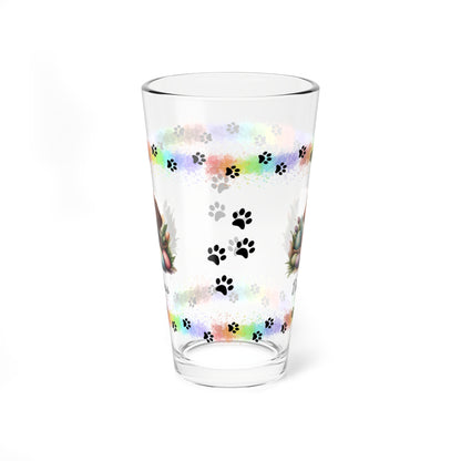Irish Setter Personalized Easter Puppy 16oz Pint Glass - Custom Dog Design, Mental Health Gift, Easter Décor, and Festive Celebrations
